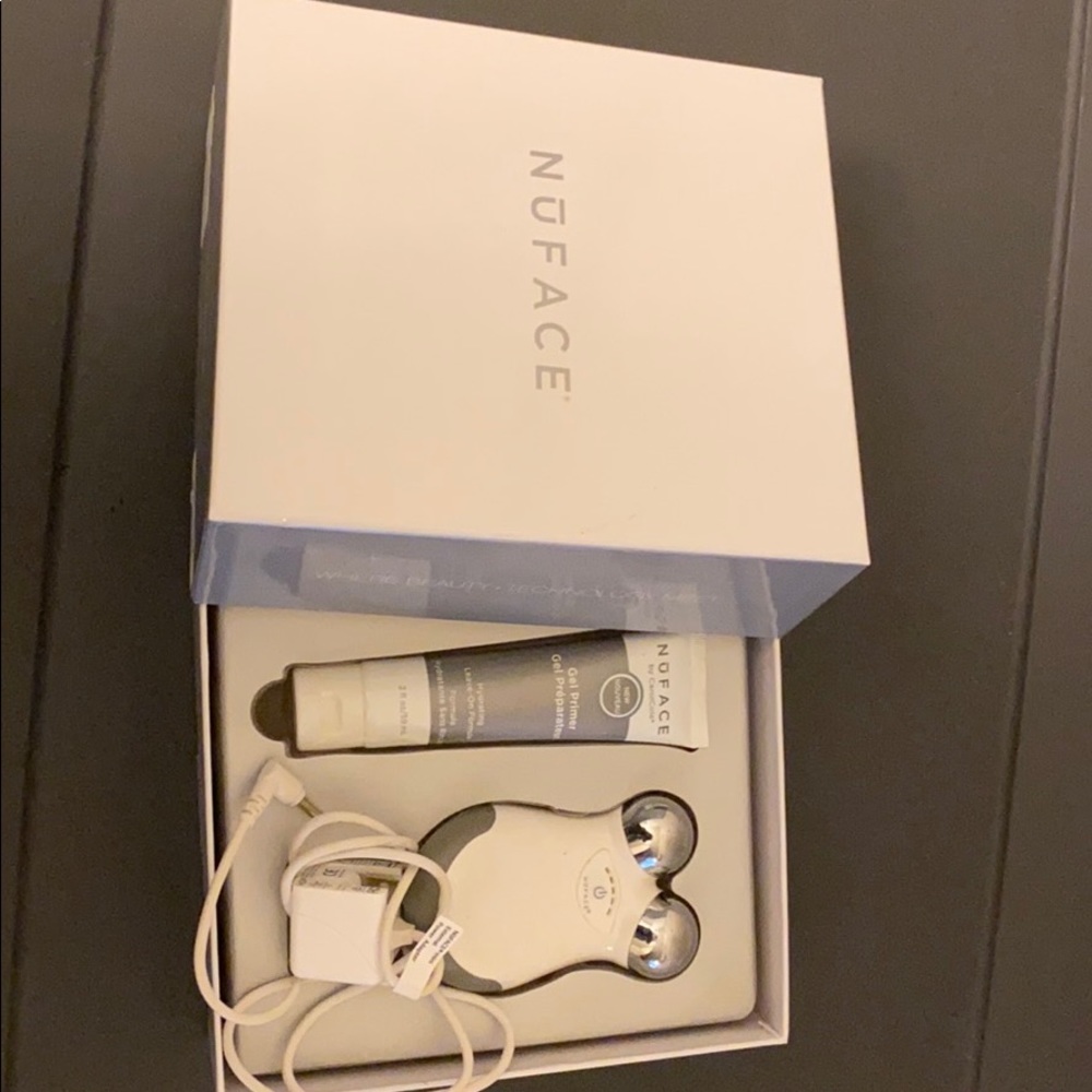 nuface mini facial toning device
